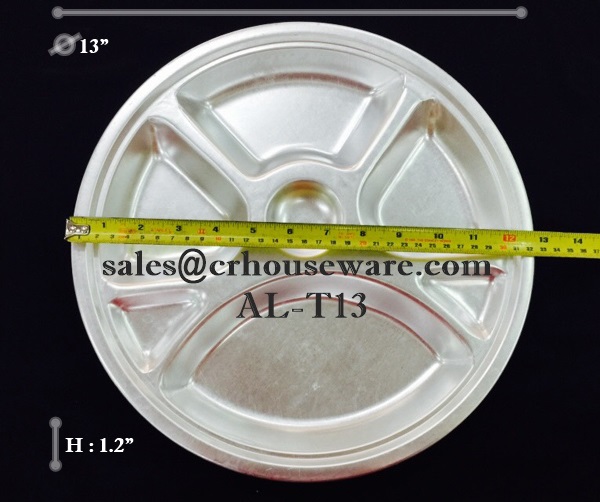 ถาดหลุมอะลูมิเนียม 7 ช่อง-เด็กโต เกรด B AL-T13