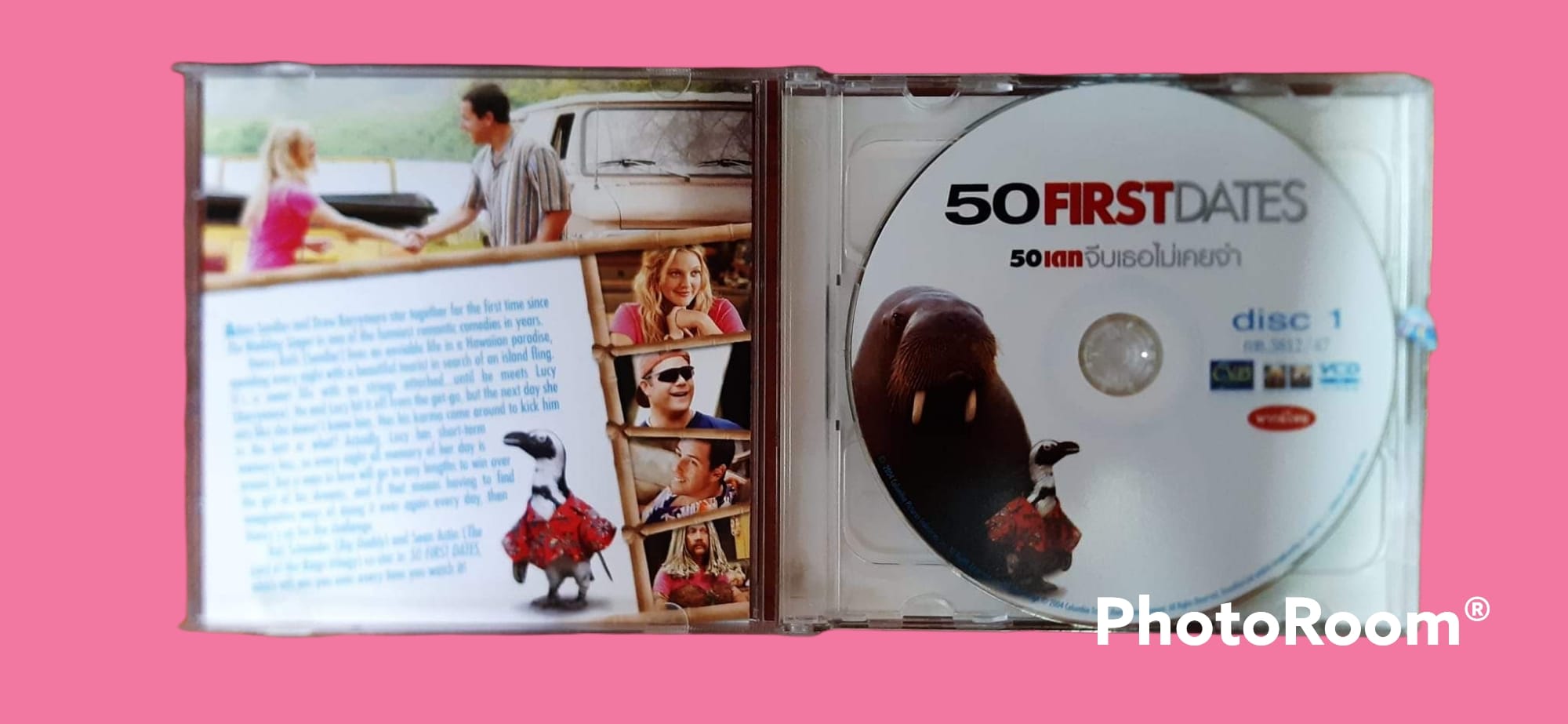 แผ่น CD 50 first dates 50 เดท จีบเธอไม่เคยจำ 2004
