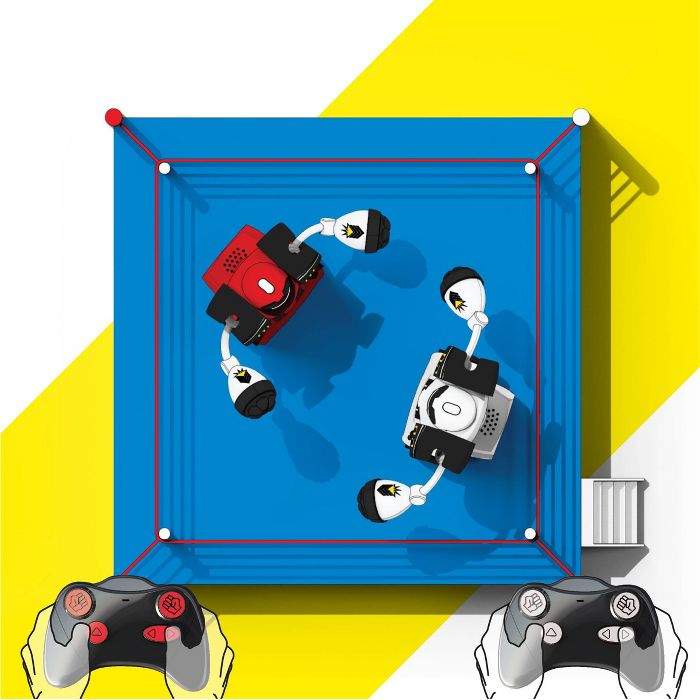 หุ่นยนต์ต่อสู้ Sharper Image RC Robot Combat 2-pk