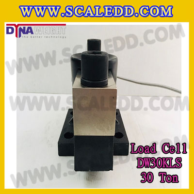 โหลดเซลล์ติดตั้งแท่นรถบรรทุก โหลดเซลล์เครื่องชั่งรถบรรทุก 30 ตัน โหลดเซลล์รถบรรทุก 30 ตัน โหลดเซลล์ (Load cell) ยี่ห้อ Dynaweight รุ่น DW30KLS