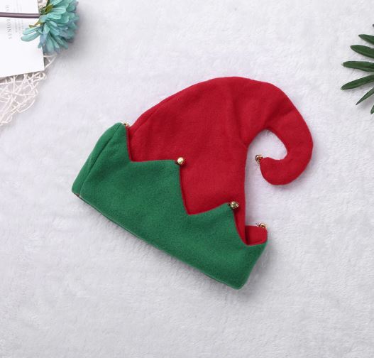 พร้อมส่ง ชุดคริสต์มาส คริสต์มาสเด็ก ชุดเอลท์ สีเขียว-แดง