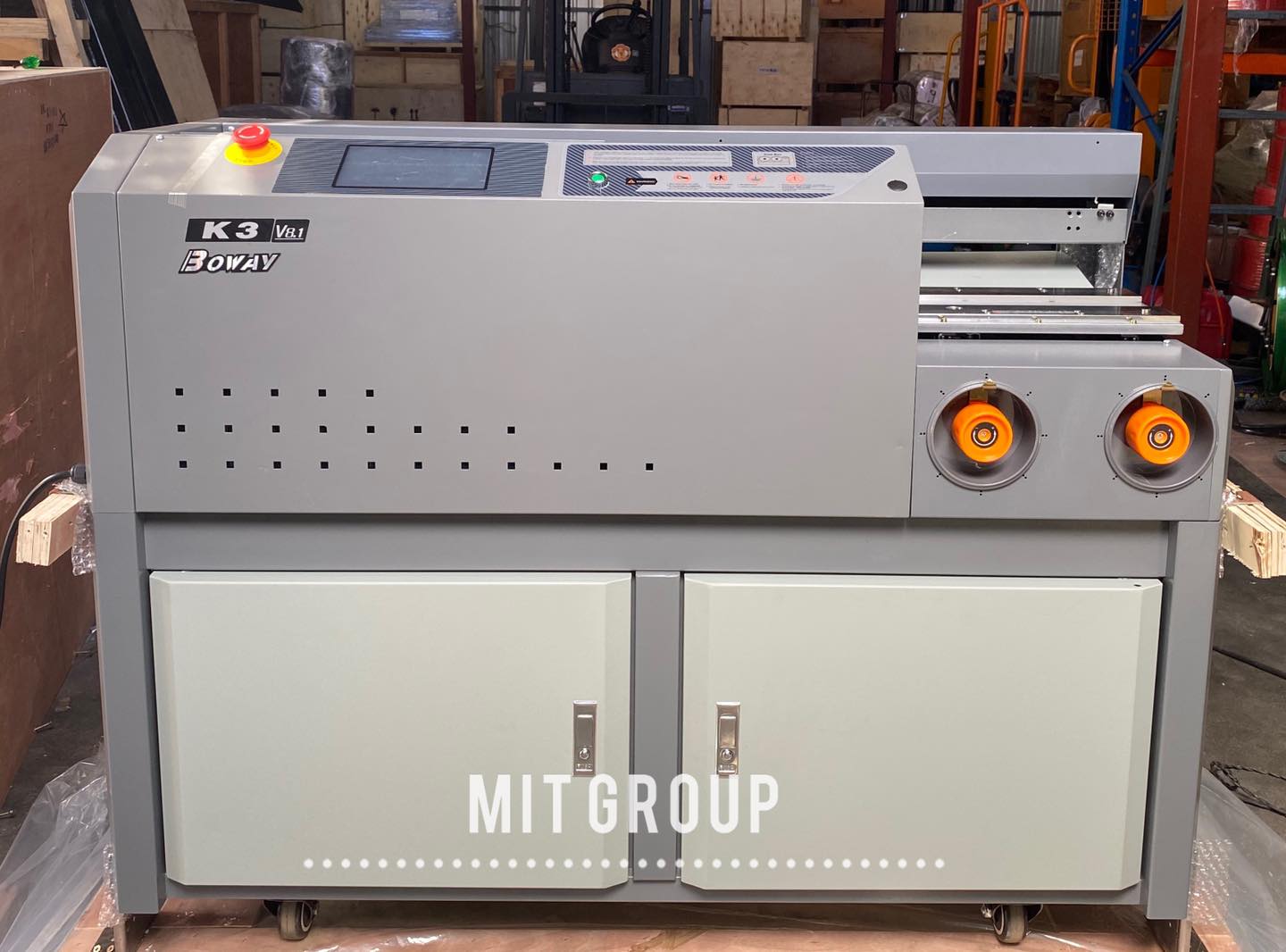 เครื่องเข้าเล่มสันกาว Boway K3