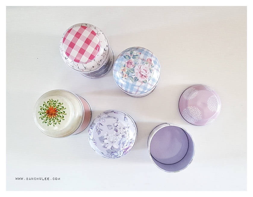 Tea Tin Can กระป๋องชา งานสังกะสี
