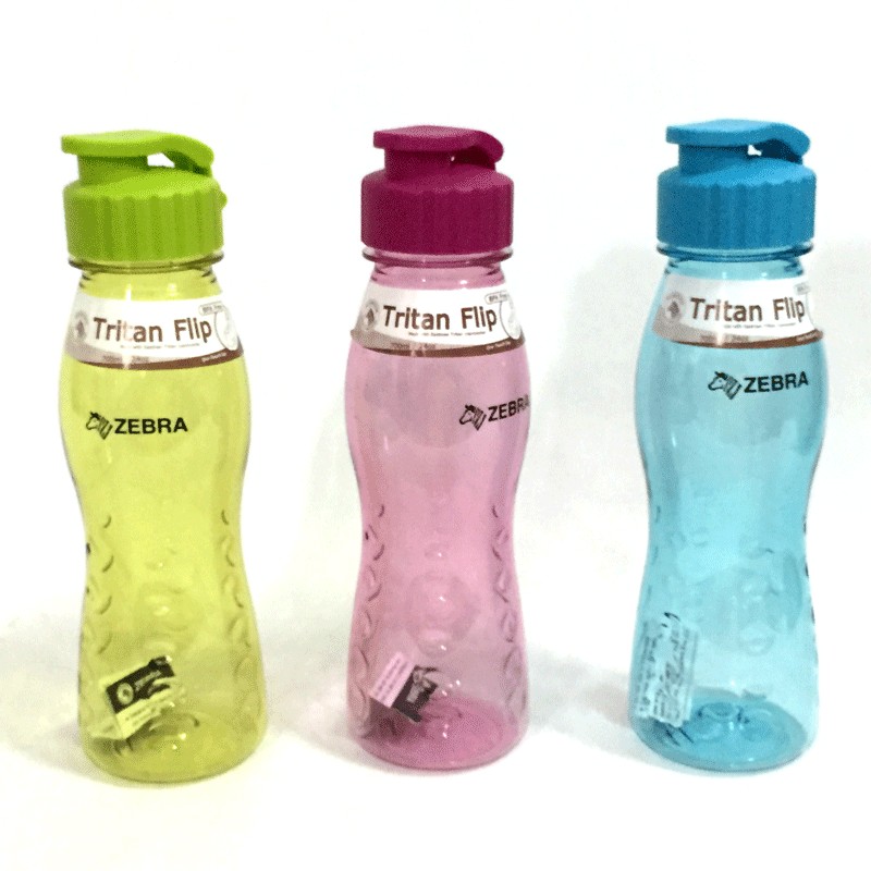 ขวดน้ำ 0.7 ลิตร Tritan Flip ตราหัวม้าลาย ( ใบละ )