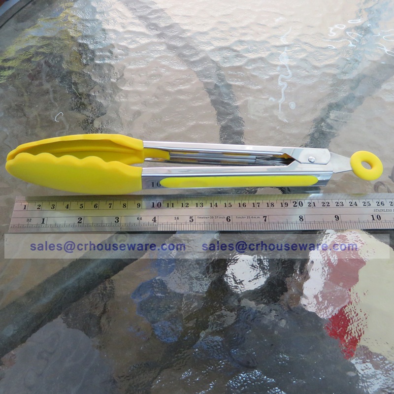 คีมคีบอาหารหุ้มซิลิโคล 005-KC-868