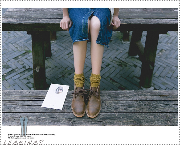 ถุงเท้าวูลขนสัตว์ญี่ปุ่น ถุงเท้ากันหนาว มี 6 สี