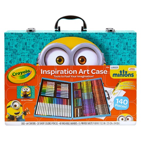 กล่องสีขนาดใหญ่ Crayola Inspiration Art Minions
