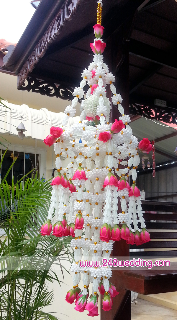 โคมแขวนดอกรักระย้า (ขนาดกลาง)