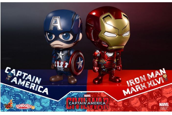 HOTTOYS - Captain America : Civil War - Casbaby - Cap & Iron