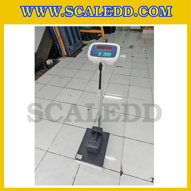 เครื่องชั่งน้ำหนักคน เครื่องชั่งน้ำหนักบุคคล พร้อมที่วัดส่วนสูง และคำนวณค่า BMI ชั่งได้ 250kg ความละเอียด 100g วัดส่วนสูงได้ 203cm