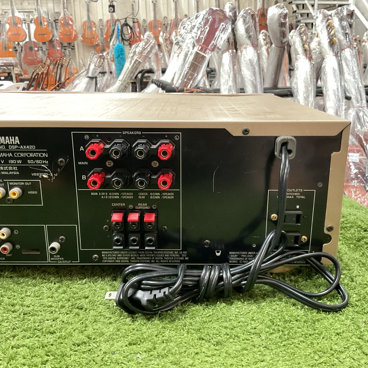 เครื่องขยายเสียง YAMAHA : DSP-AX420 สินค้าไม่พร้อมใช้งาน (ต้องซ่อม)