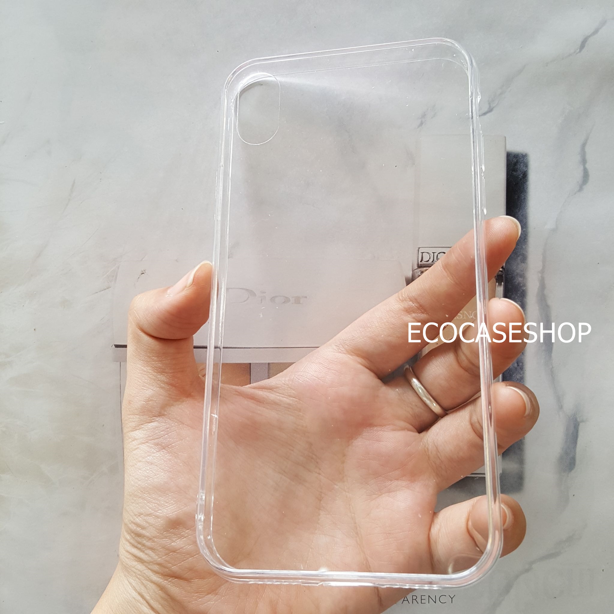 iPhone11 เคสขอบนิ่มบางใสขอบด้านข้างสูง(เหมาะสำหรับทำเรซิ่น)