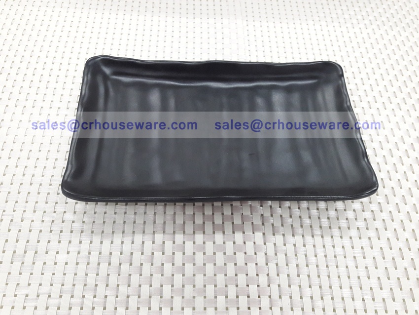 จานสี่เหลี่ยมผืนผ้า จานลึก 017-PX-F150685