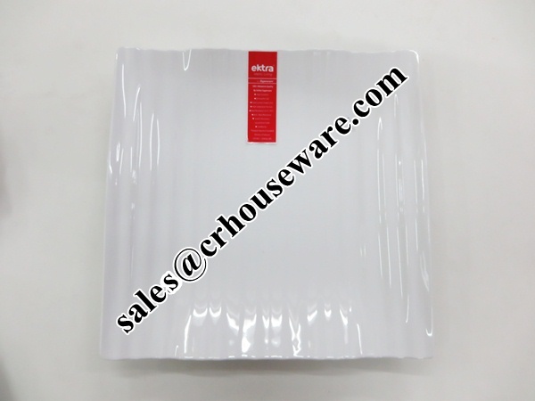 จานเอกตรา ลายใบตอง 7" หนาพิเศษ 017-P2138