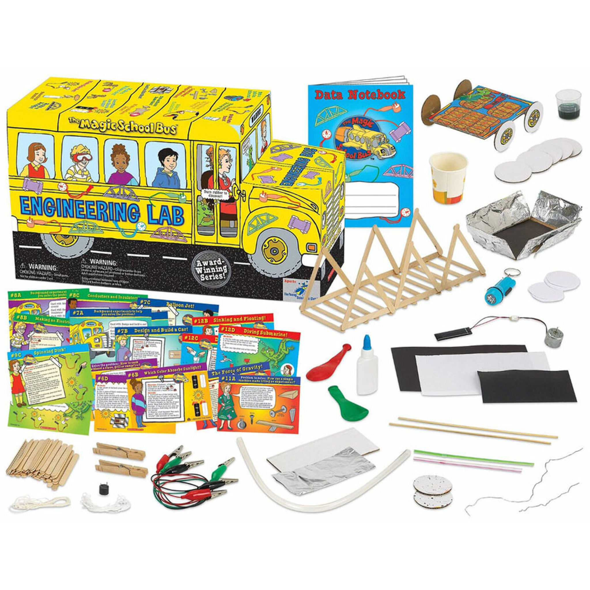 ชุดการทดลอง The Magic School Bus: Engineering Lab