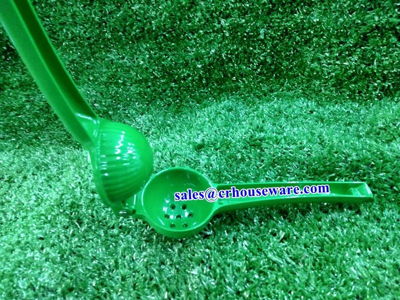ที่คั้นมะนาว,ที่บีบมะนาว Citrus Squeezer, Aluminum, green color รหัส 005-JP-CTS-01