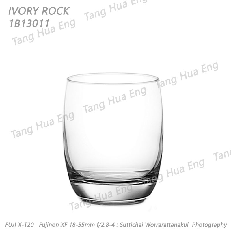 ( 1 โหล ) แก้ว IVORY ROCK, 320 มล. #1B13011 ยี่ห้อโอเชี่ยน