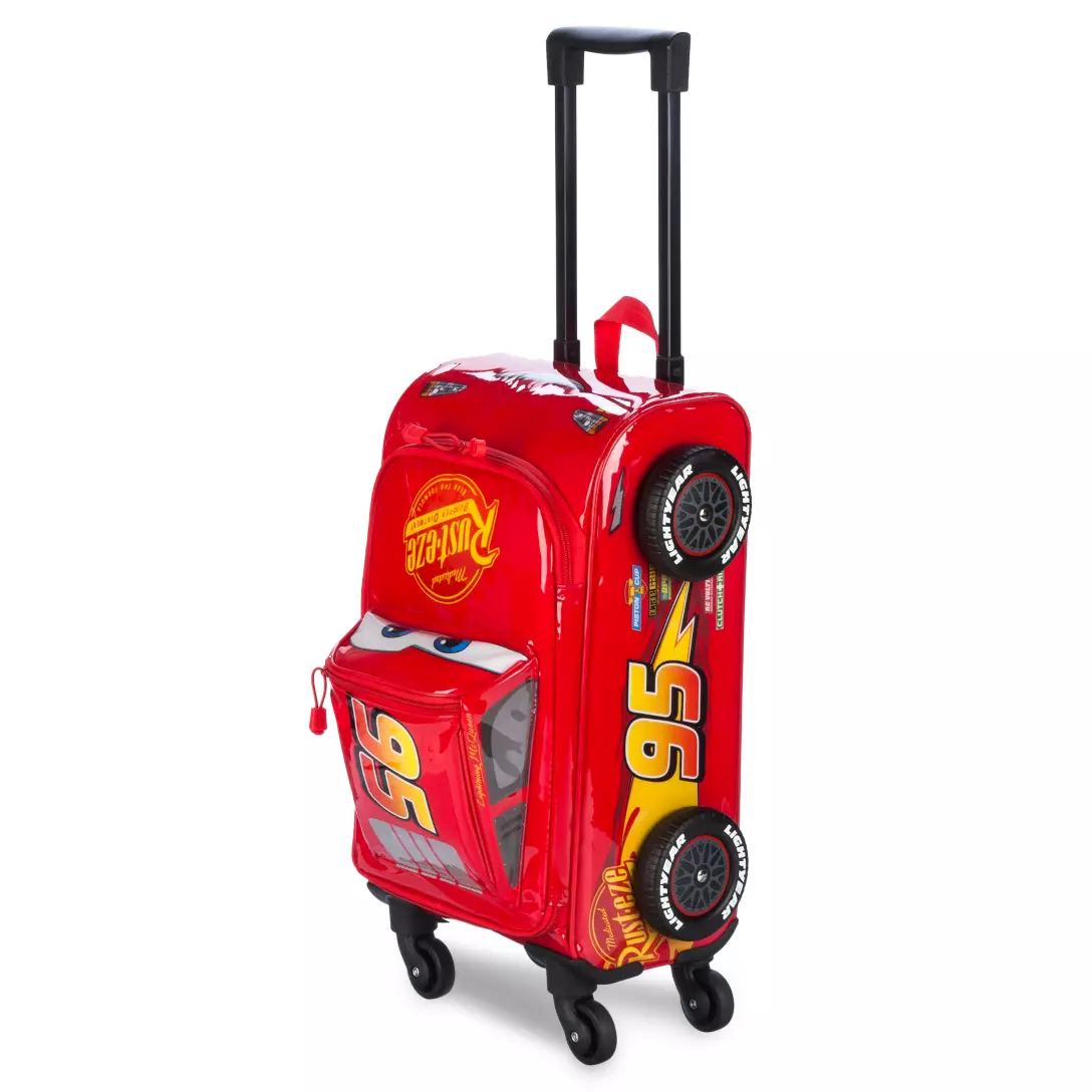กระเป๋าลากนำเข้าจาก Disney Store 🇺🇸 Lightning McQueen Rolling Luggage – Cars 3