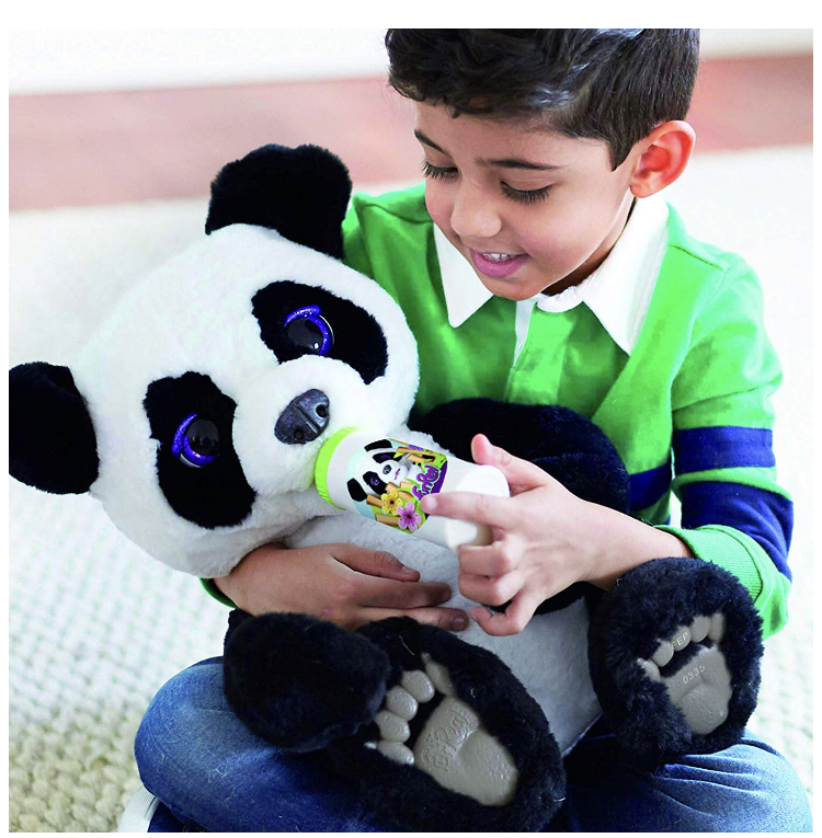 ตุ๊กตาโต้ตอบได้ Furreal Plum, The Curious Panda Bear Cub Interactive Plush Toy