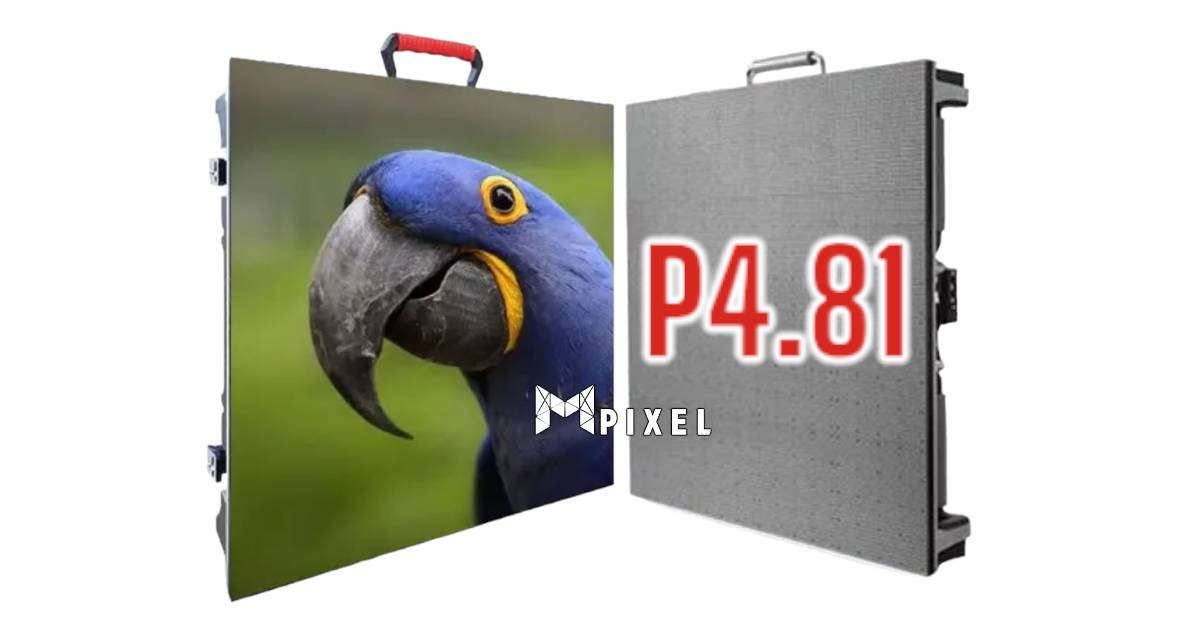 OUTDOOR จอแอลอีดี LED DISPLAY ความละเอียด P4.81 ใช้งานภายนอกอาคาร (Pixel Pitch 4.81mm.) Size 500x1000 mm. สำหรับห้องประชุม ห้องเรียน ทุกหน่วยงาน ราชการ เอกชน บริษัท ห้าง ร้าน ราคาพิเศษที่นี่ Multiav
