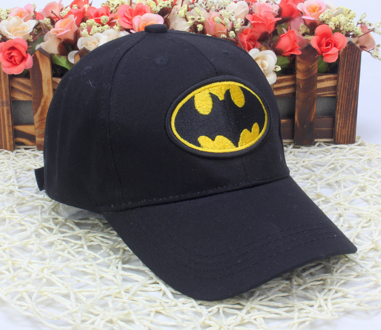 หมวกเด็ก แก๊ปแบทแมน สีดำ** สินค้าเข้า 18/7/18