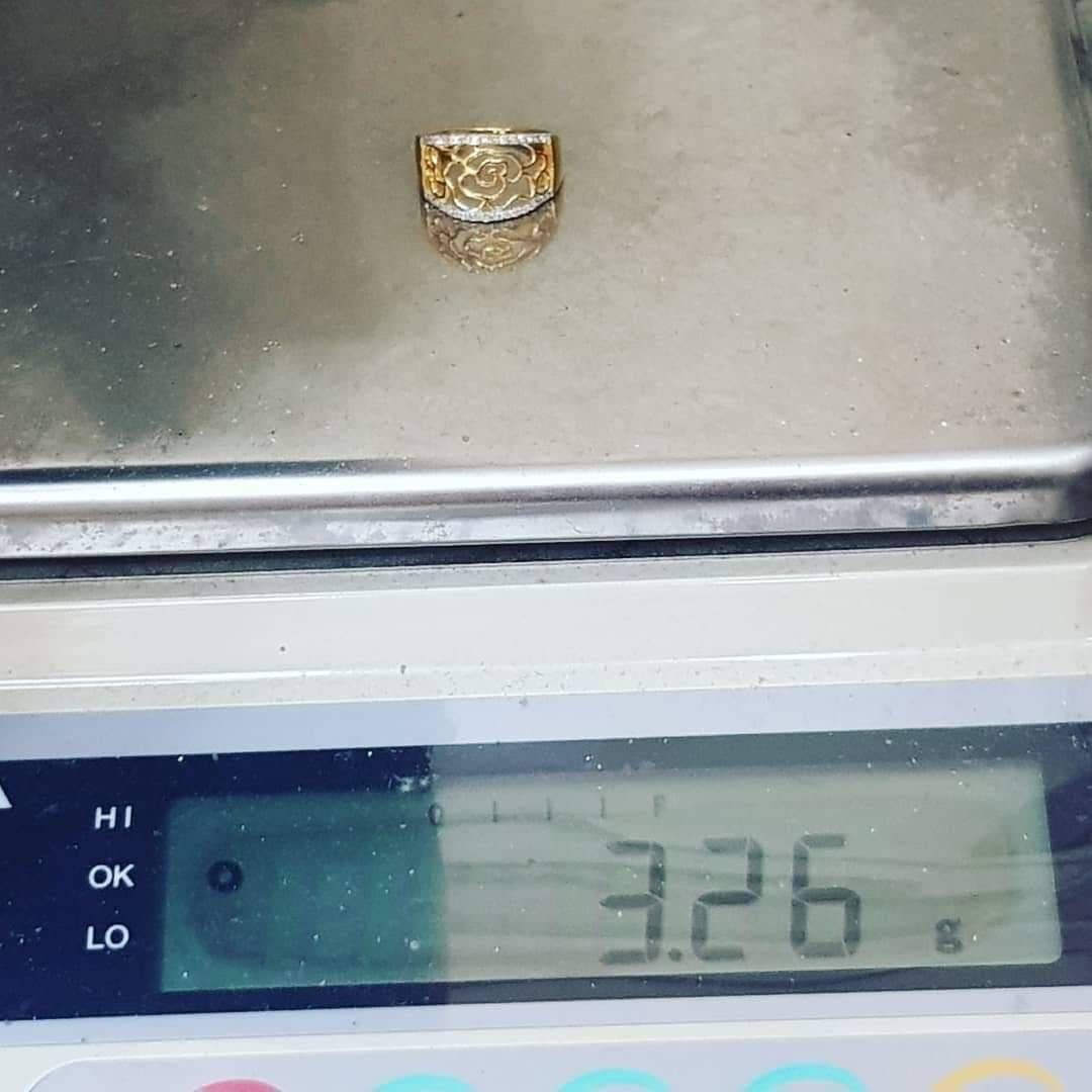 พร้อมส่งและสั่งผลิตแหวนเพชรแท้กุหลาบ แหวนแต่งงาน แหวนหมั้น ใส่เที่ยว ออกงาน แหวนทองคำ 9K เพชรกุหลาบแท้ 0.25 กะรัต 30 เม็ด ราคาถูกมาก ส่งฟรี