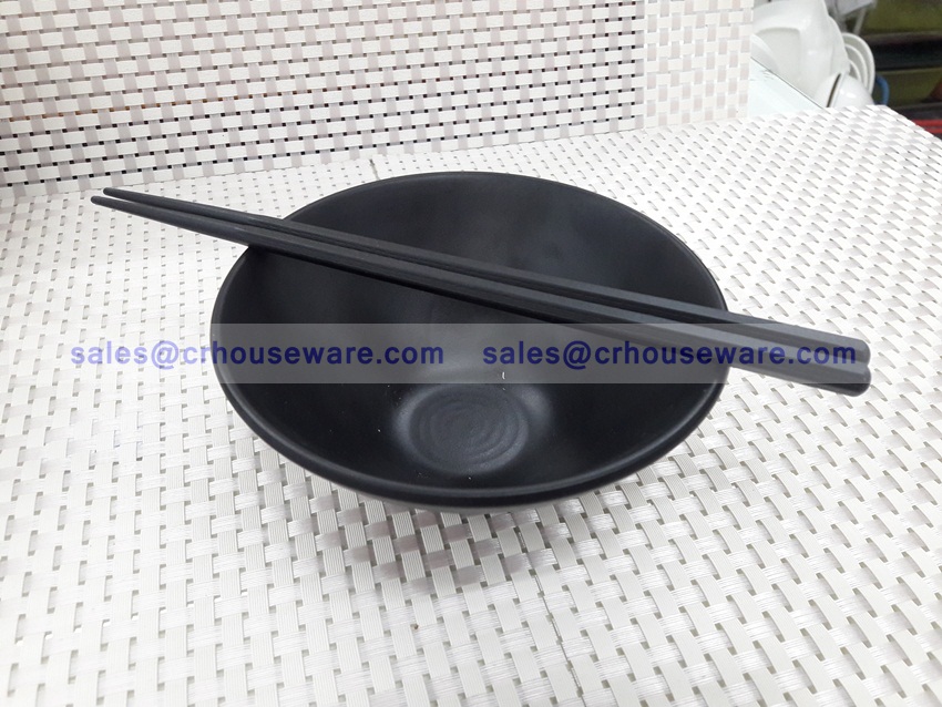 ตะเกียบ เมลามีนดำ 017-PX-YS888