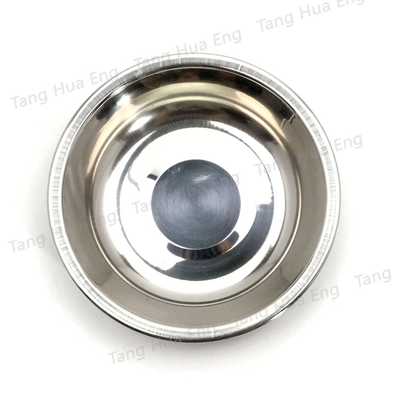 ถ้วยรองนึ่งติ่มซำ สเตนเลส 10 ซม. ( สำหรับเข่ง 5 นิ้ว )