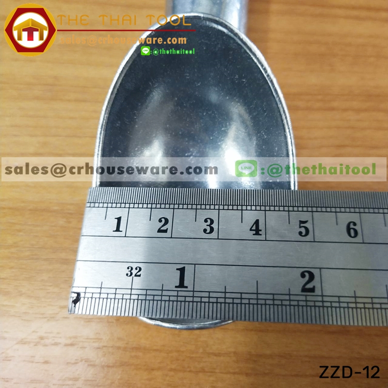 ที่ตักไอศครีม ที่ตักไอติม - แบบขูด ขนาด 3 ออนซ์ รหัสสินค้า ZZD-12 Ice-cream-scoop. 3 Oz. ZZD-12