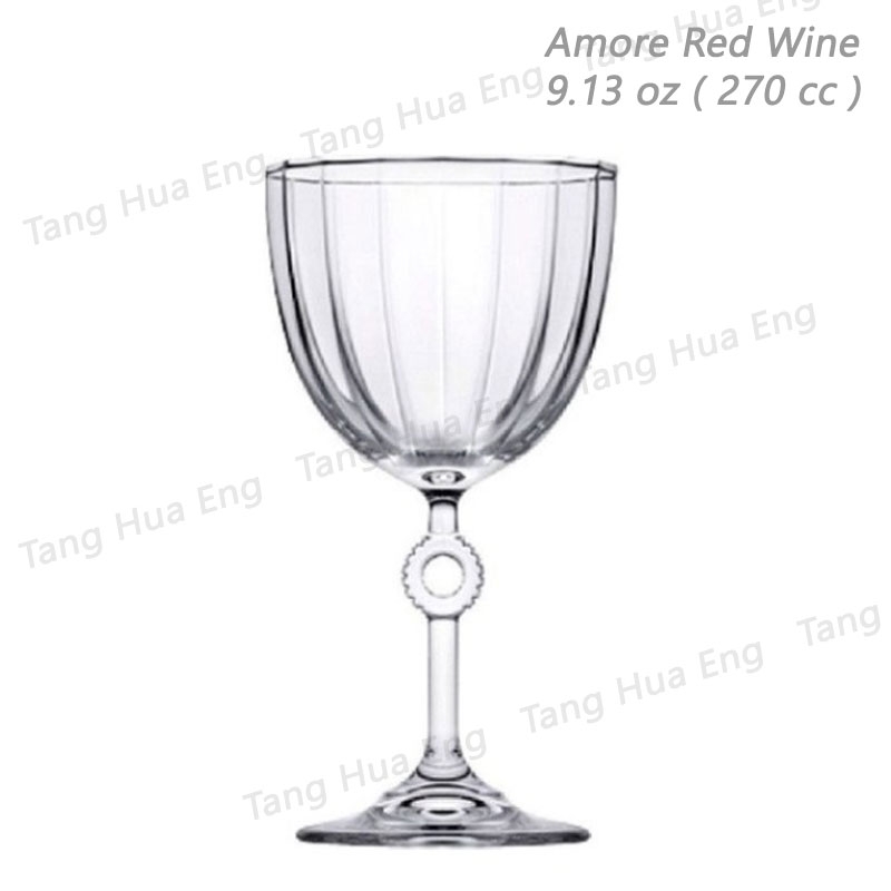 ( 12 ใบ) แก้วไวน์ Pasabahce Amore Red Wine 270 cc. #440303-1106365