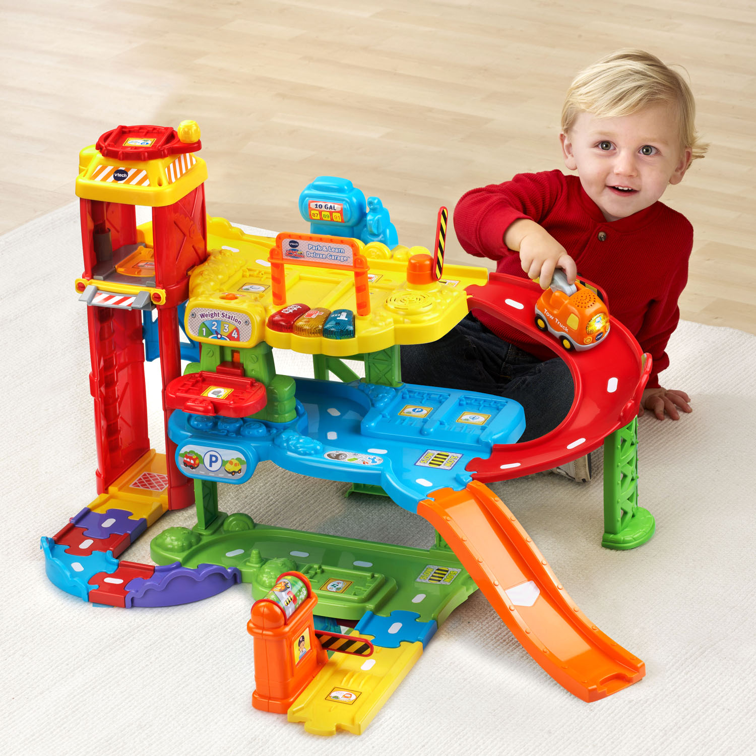 VTech Go! Go! Smart Wheels Park and Learn Deluxe Garage