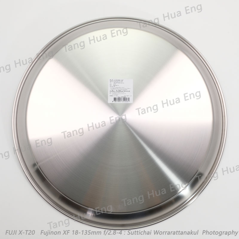 ถาดกลม 18 นิ้ว ตราหัวม้าลาย