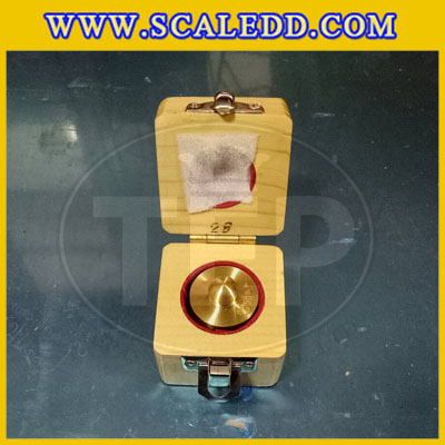 ตุ้มน้ำหนักทองเหลืองมาตรฐาน50g สำหรับสอบเทียบเครื่องชั่งน้ำหนักดิจิตอลทุกชนิด สอบเทียบน้ำหนักชั่งไม่เกิน50g