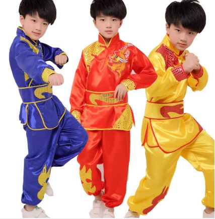 พร้อมส่งในไทย ชุดจีน กังฟู แขนยาว+กางเกงขายาว พร้อมผ้าคาดเอว