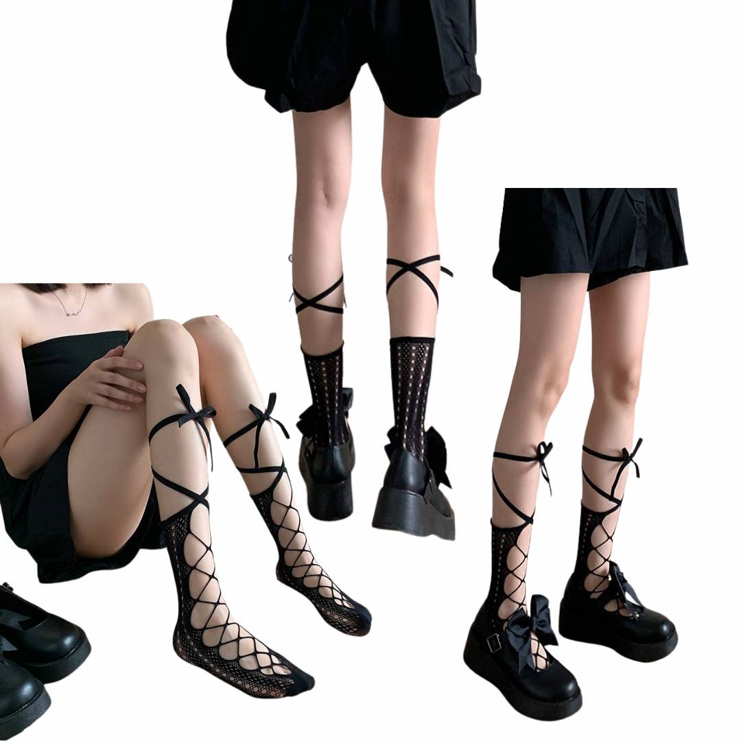 พร้อมส่ง ถุงเท้า ถุงน่อง ปลอกขา พร๊อพเสริมชุด