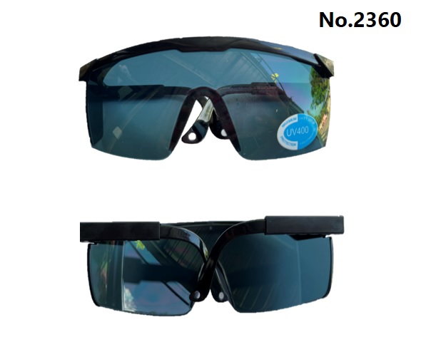 แว่นตานิรภัย เลนส์ดำใส ( รุ่น2360) ALLWAYS ราคา ส่ง 39 บาท 02-7374802-3