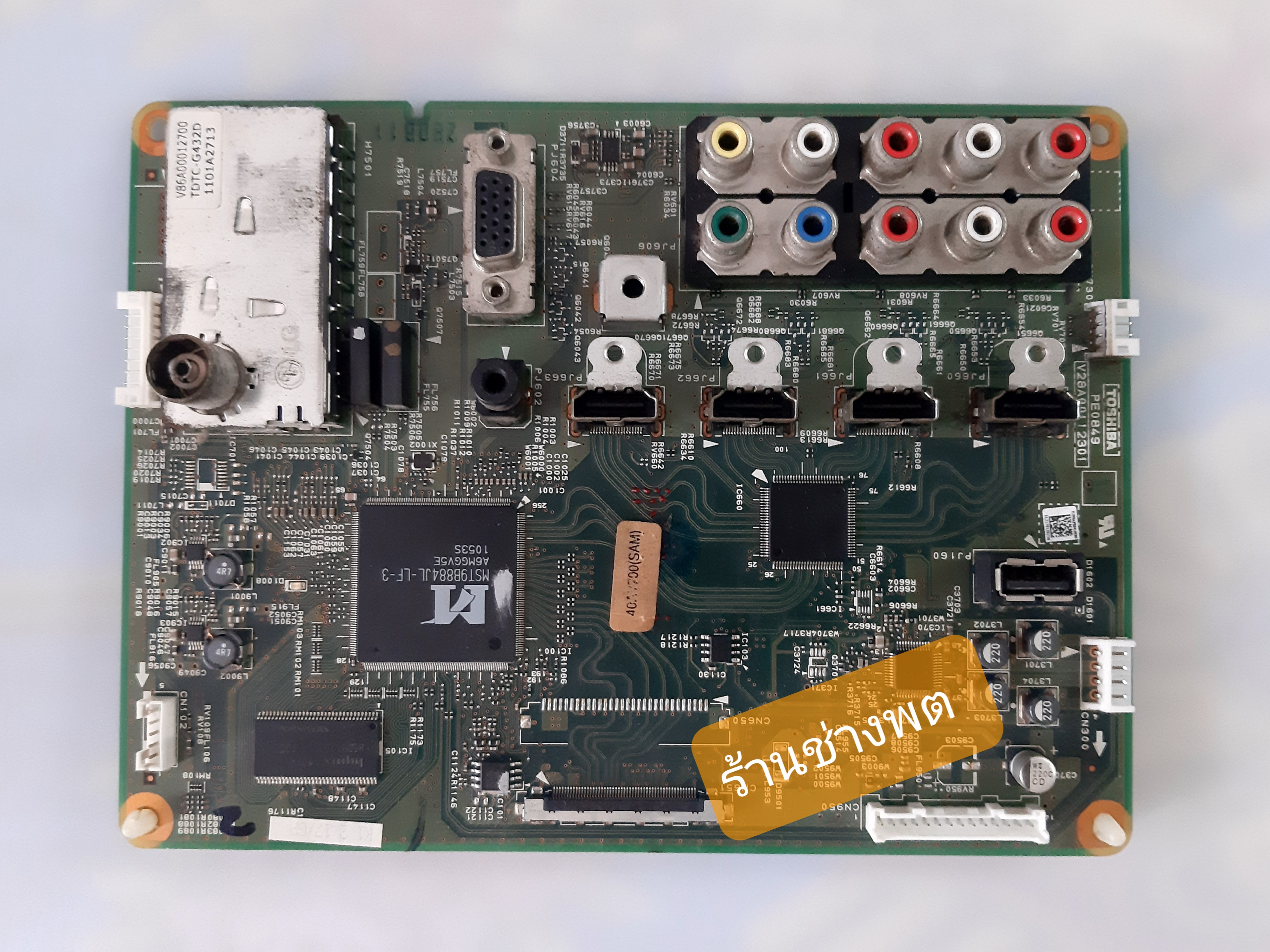 เมนบอร์ด TOSHIBA LCD TV 40AV700T , V28A000112301