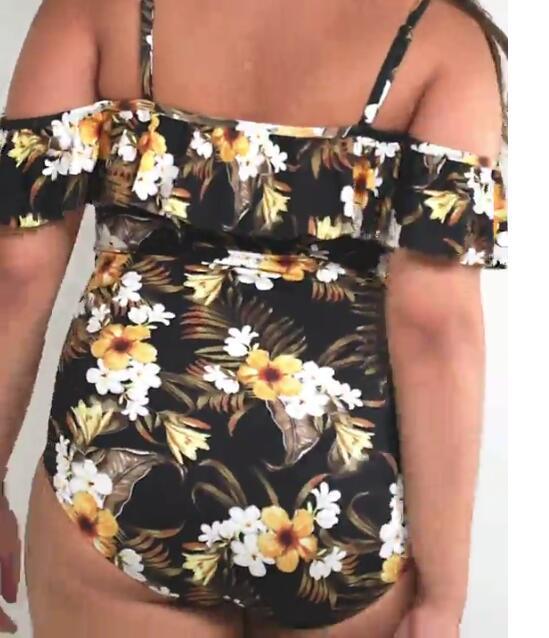 ชุดว่ายน้ำคนอ้วน 3xl รอบอก36-42 เอว 34-40 สะโพก 40-46 นิ้วค่ะ เนื้อผ้าดีงานสวยค่ะ