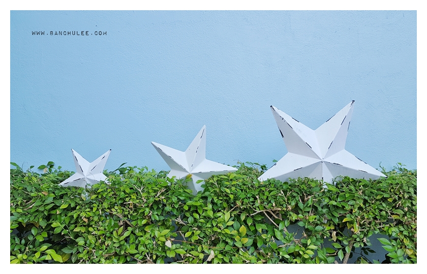 Metal Stars Wall Decor ดาวสีขาว ตกแต่งผนัง งานโลหะ