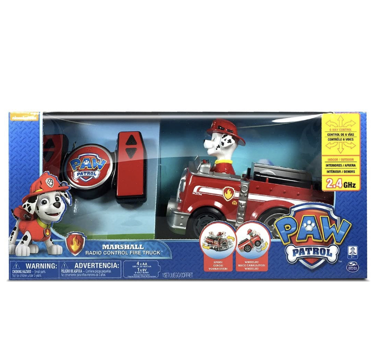 รถวิทยุบังคับ Jamn Products Paw Patroll Full Function RC Marshall