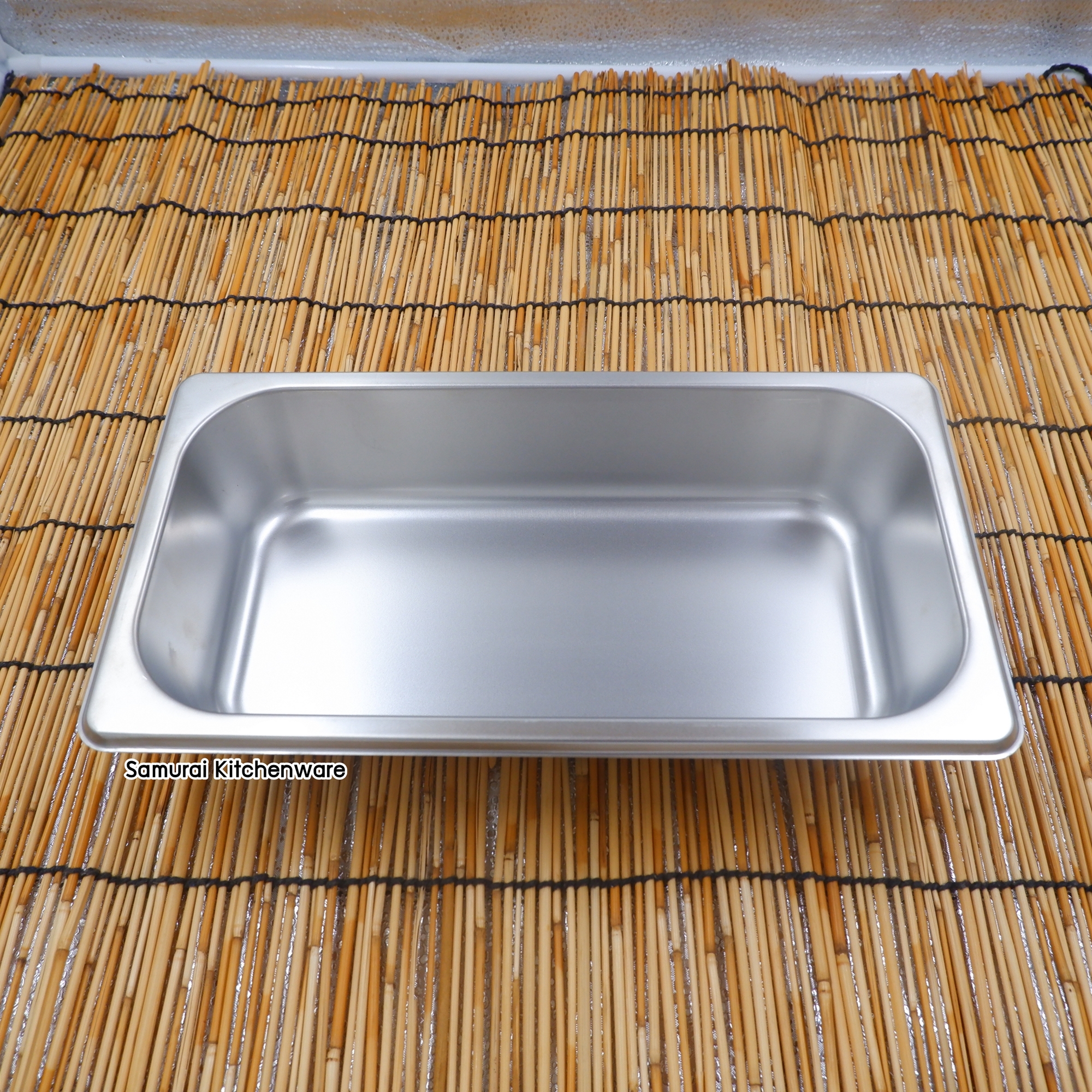 ถาดสแตนเลส SS-201 1/3 (32.5x18x10 cm)