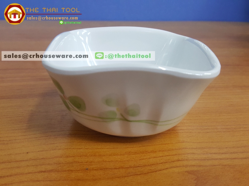 ถ้วยสี่เหลี่ยม 3.5 นิ้ว Square bowl-S รหัส ML-W-21