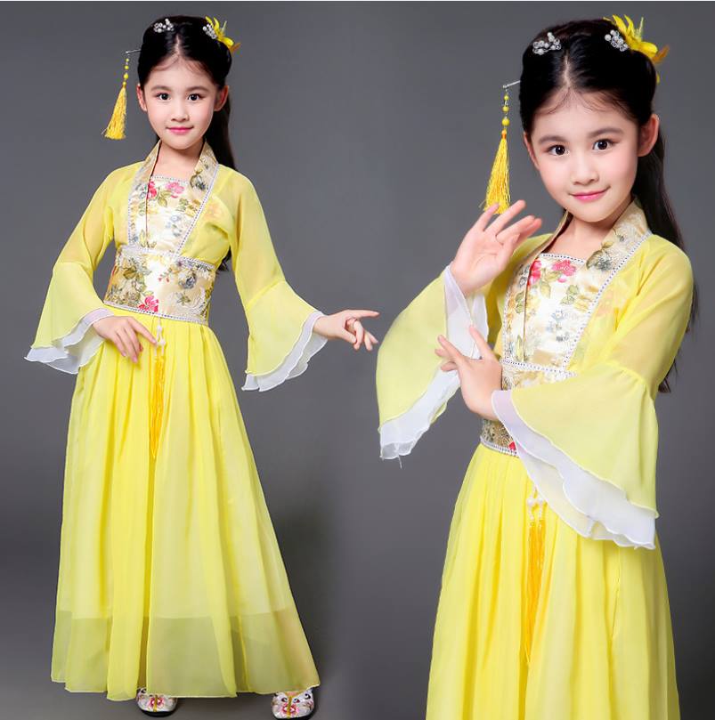 พร้อมส่ง ชุดจีน กี่เพ้า จีนโบราณ เดรสยาวแขนระบายขาว