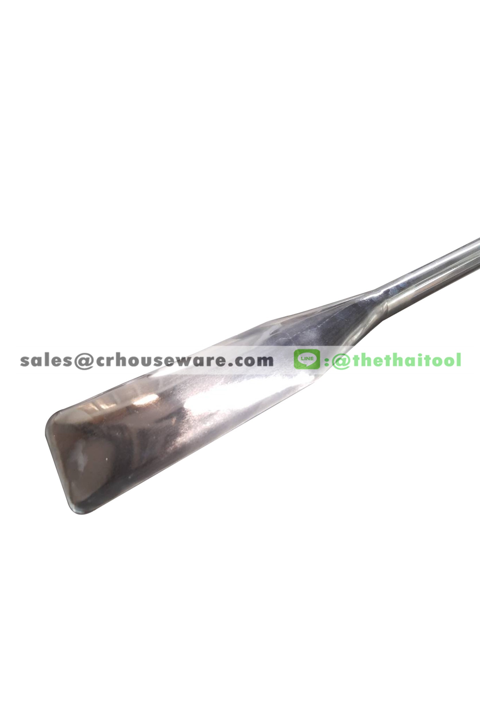 ไม้พายสแตนเลสกวนขนม -ขนาดใหญ่ (ไม่รวมซิงค์) รหัสสินค้า 007-RS-150,Spatula stirring sweets,พายสเตนเลสขออย.อาหาร,ไม้พายอุตสาหกรรมอาหารปลอดภัย,พายกวนไส้อุตสาหกรรมอาหาร