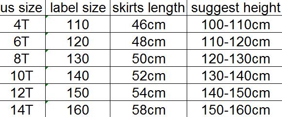 พร้อมส่ง กระโปรงเด็ก กระโปรงยาว ระบายชาย