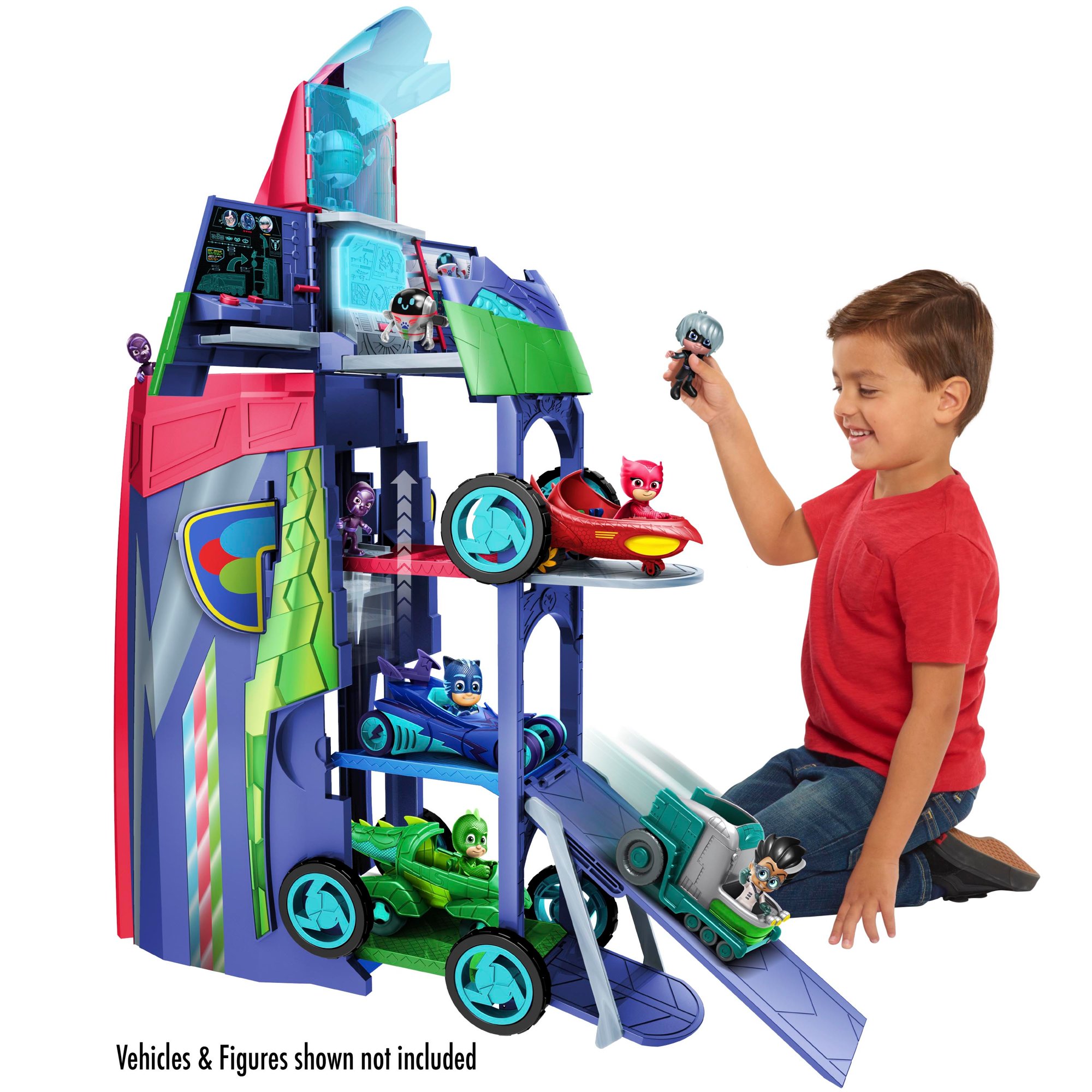 PJ Masks 2 in 1 Transforming Mobile HQ, Playsets