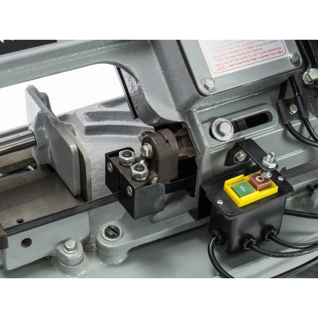 BIGPOWER MBS-115S เครื่องเลื่อยสายพานตัดเหล็ก 1/2HP. Max. 110 มม.