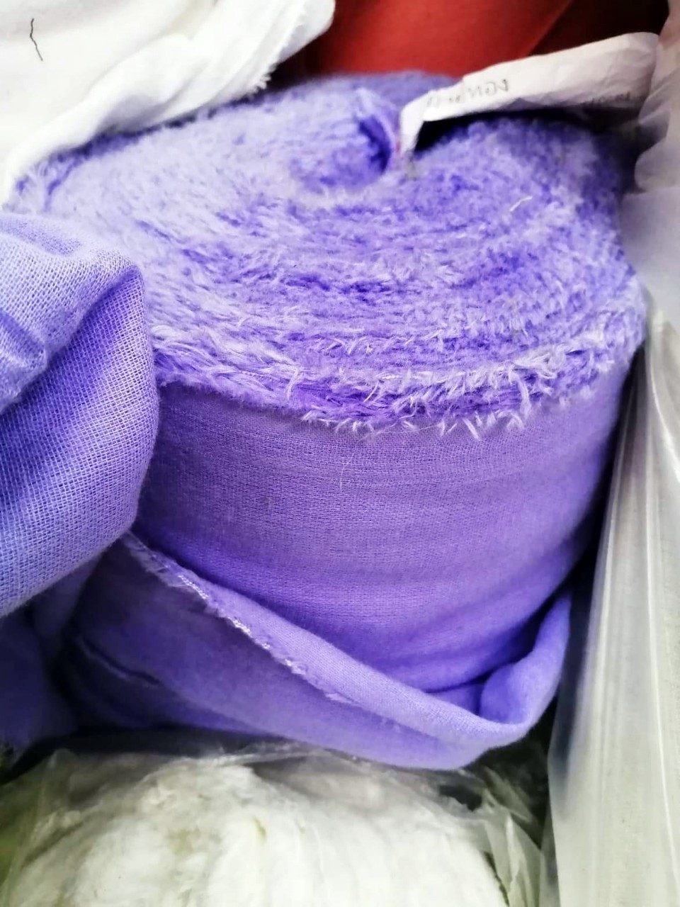 SIVAREE ผ้าฝ้ายสาลูดับเบิ้ลเรียบ- ย้อมสีธรรมชาติ ครีม,ดำ,น้ำตาล,ครีม,ม่วง หน้ากว้าง 1.20 เมตรยาว 10 เมตร