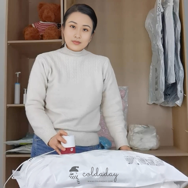 เครื่องดูดลมถุงสูญญากาศ แบบใช้ไฟฟ้า