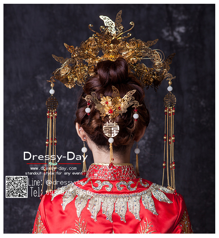 รหัส ปิ่นปักผมจีน : TR156 เครื่องประดับจีนโบราณ เซ็ตเครื่องประดับศีรษะจีน ปิ่นปักผมจีนโบราณพร้อมส่ง ใส่กับชุดจีนโบราณ สวย หรู ปังปุริเย่